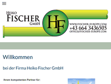 Tablet Screenshot of fischer-europe.com
